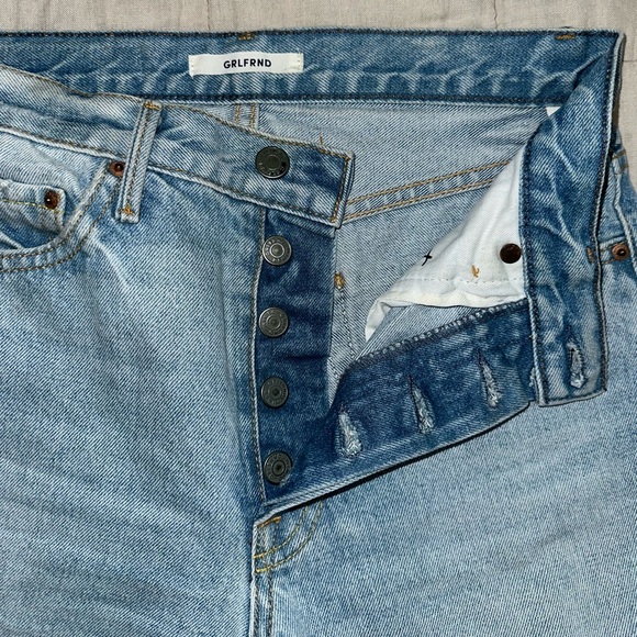 GRLFRND KAROLINA HIGH RISE DITRESSED SKINNY JEAN - Picture 4 of 6